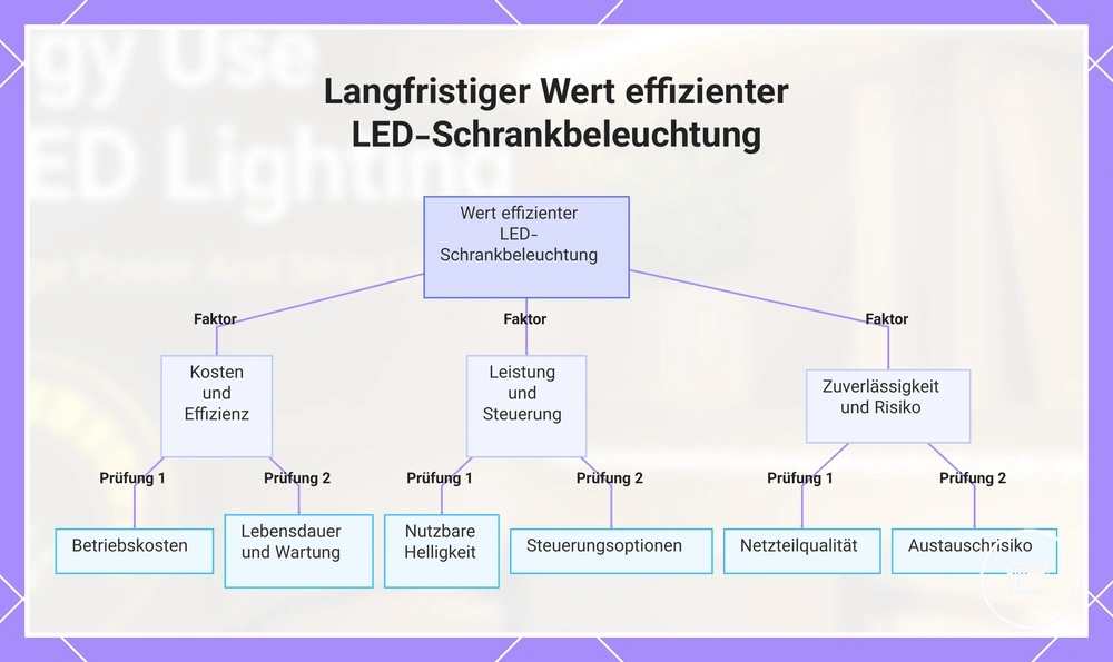 Langfristiger Wert effizienter LED-Schrankbeleuchtung