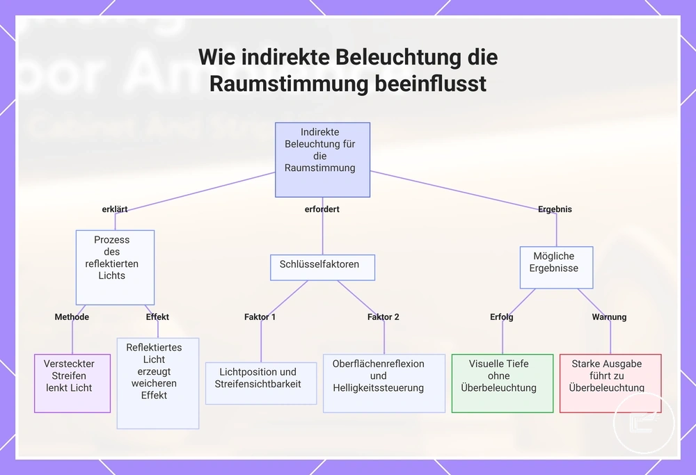 Wie indirekte Beleuchtung die Raumstimmung beeinflusst