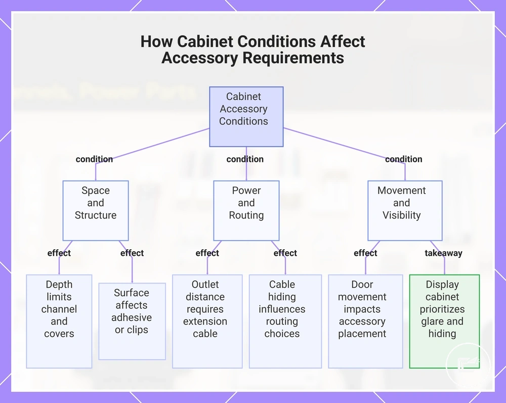 How Cabinet Conditions Affect Accessory Requirements