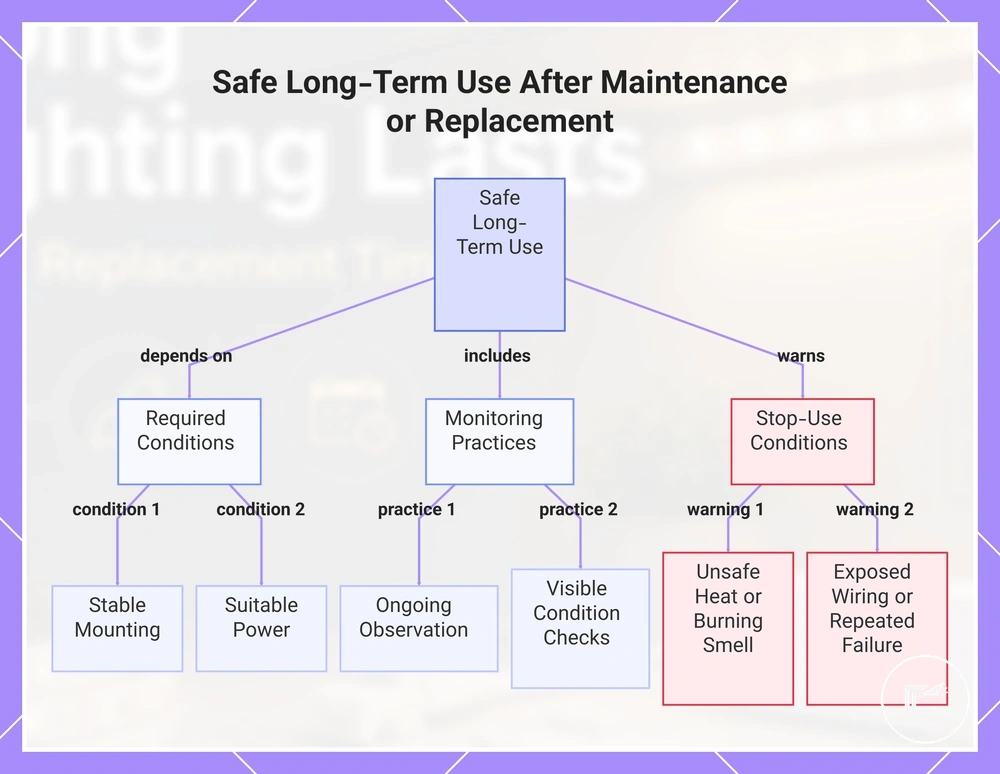 Safe Long-Term Use After Maintenance or Replacement