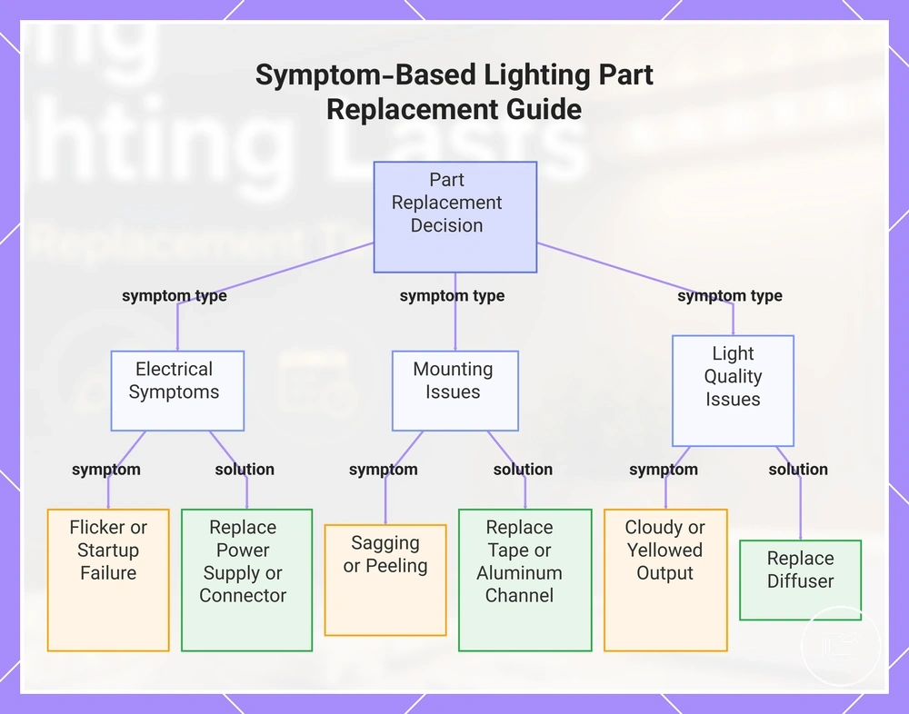 Symptom-Based Lighting Part Replacement Guide