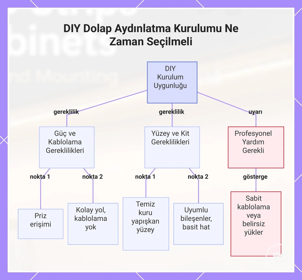 DIY Dolap Aydınlatma Kurulumu Ne Zaman Seçilmeli