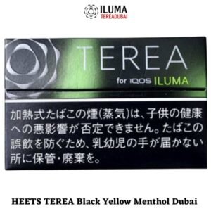 HEETS TEREA Black Yellow Menthol For IQOS ILUMA In Dubai